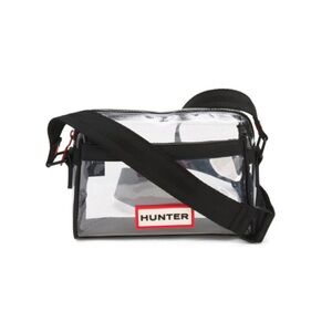Hunter Clear and Black Messenger Bag